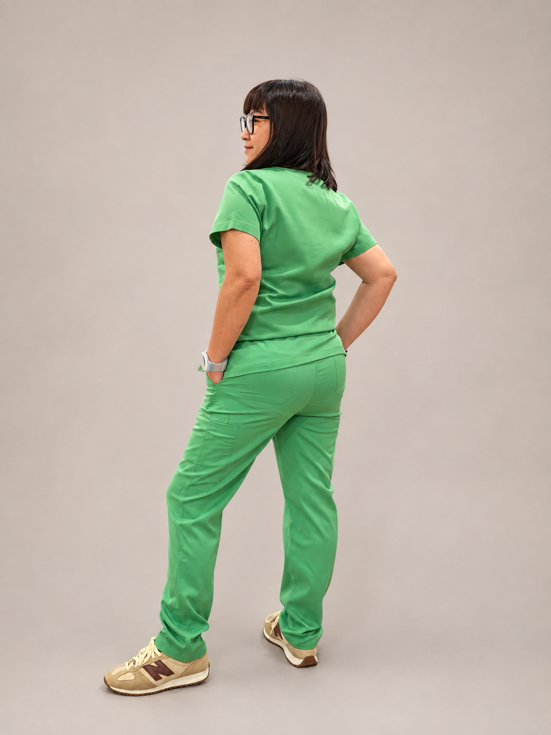 Jess Scrub Set- Fresh Green (Straight Leg Edition)