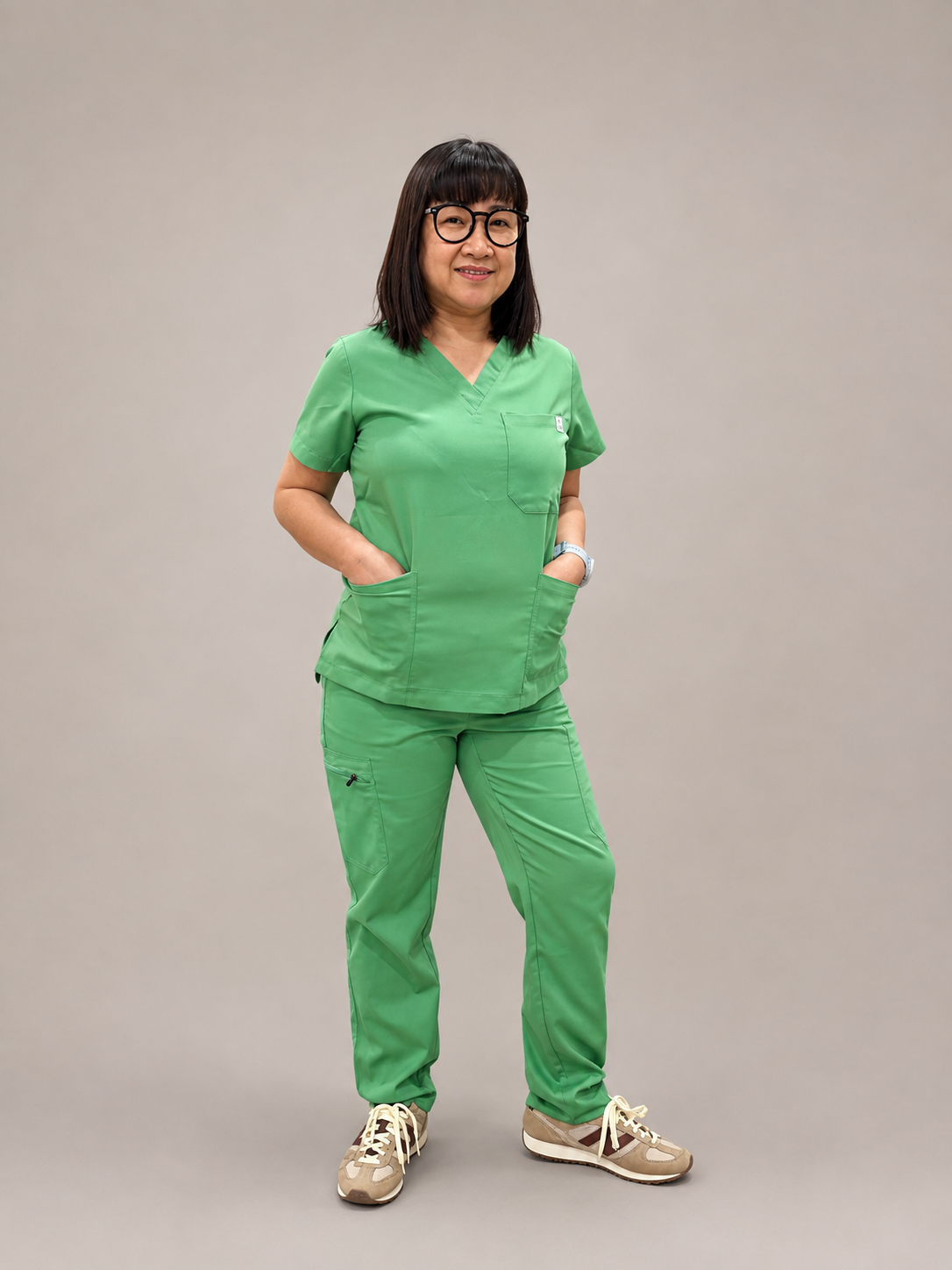 Jess Scrub Set- Fresh Green (Straight Leg Edition)